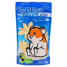 Canary 小動物專用浴砂 鼠用沐浴砂 倉鼠清潔 鼠鼠浴砂 鼠浴室砂, 1000g入, 1個