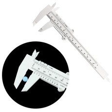 휴대용 정밀 측정 공구 플라스틱 버니어 캘리퍼스 내경외경측정 포켓캘리퍼스 측정기구