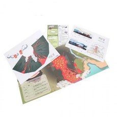 팝업북 이야기 화산 만들기재료, 1개, 합포장