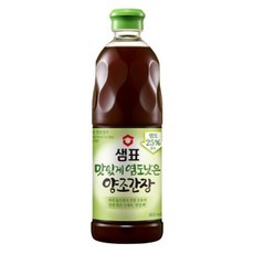 샘표 맛있게 염도낮은 양조간장 860ml 1개, 1L