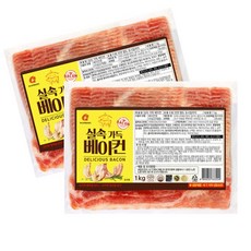 마니커F&G 실속가득 베이컨, 2개, 1kg