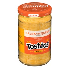 토스티토스 딥 살사 콘 케소 미디엄 652.04 g Tostitos Dip Salsa Con Queso Medium 23oz, 1개, 652.04g
