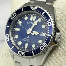 CITIZEN 光動能潛水錶 BN0260-54L 200米防水藍寶石水晶鏡面男錶