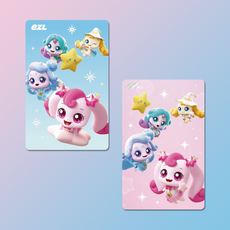 캐치 티니핑 교통카드 체크카드 기능으로 용돈관리, 블루