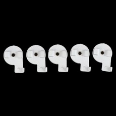 전동 슬라이딩 커튼 레일 회전 천장 브래킷 트랙 액세서리용 전기 고정 마운트, 1개, 1. 5pcs