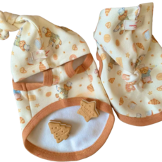 PettoFuu 寵物衣服 萌趣家居服, 烘焙小熊帽衫, 1個