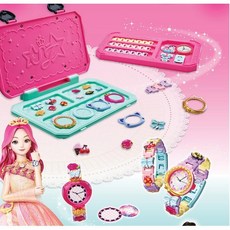 영실업 시크릿쥬쥬 내맘대로 패션시계, 혼합색상, 1개