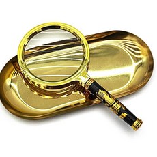 용 금테 돋보기 L 어르신 확대경