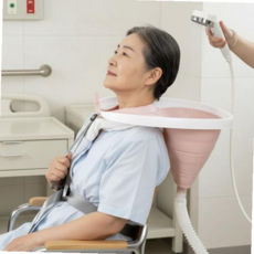 세발기 머리감는통 접이식 임산부 어린이 노인 간병인 휴대용 59000EA 1EA, 머리감기통