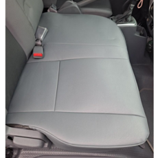 민영시트 봉고3 운전석 방석 바닥 시트커버, 진회색, 1개, 조수석 방석