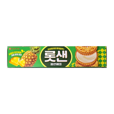롯데웰푸드 롯데웰푸드롯데샌드 파인애플, 105g, 3개