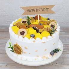 모형 케이크 생일 소품 파티용품 촬영용 샘플 스튜디오 케잌 클레이, 6인치, 다크 그레이 H28