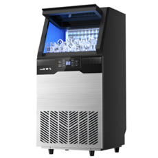 큐브쿨 초고속 업소용 제빙기 대형 카페 사각 얼음 제조기 식당 대용량 아이스 메이커 기계, 일제빙70kg(약450잔~550잔)직수관