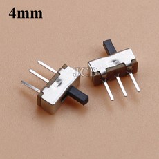스위치 20PCS 6MM 위치 토글 길이 ON SS12D00 1P2T 5MM 4MM 인터럽터 미니 핸들 3PIN OFF 슬라이드, C