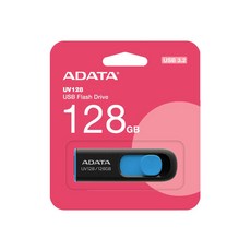 ADATA UV128 滑蓋隨身碟, 1個, 128GB