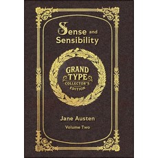 (英文圖書)Large Print - Sense and Sensibility Volume 2 of 2 - Grand Type Collector's Edit... 精裝版, Grand Type Classics, 英文