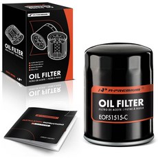 포드 & 도요타 닛산 지프 닷지 렉서스 마쓰다 크라이슬러 링컨 플리머스 머큐리 알파 로미오 아메리칸 모터스와 호환되는 오일 필터의 A-프리미엄 10K 마일 보호 스핀