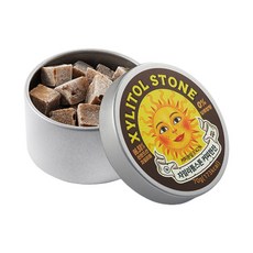 Xylitol Stone 韓國木糖醇 小方糖 鐵盒裝 70g, 1個