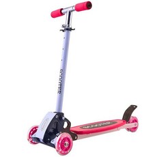 兒童三輪滑板車 高度可調節, 紅色, 1個