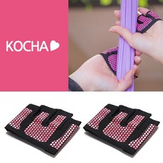 착한도매 코차 플라잉요가 요가장갑 밴드 요가 필라테스 휘트니스 반장갑 논슬립, 상품선택, 1개