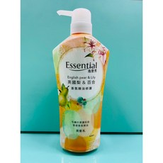 Essential 逸萱秀 潤髮乳 香氣精油修護 毛鱗片屏護科技, 1個, 英國梨&百合(37767)