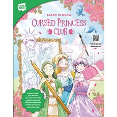 (英文圖書)Learn to Draw Cursed Princess Club Library Binding, Walter Foster Jr. -- Quarto..., 英文, 圖書館裝訂