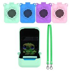 큐비찌 매지컬 케이스 스트랩포함 Bitzee 악세사리, 그린, 1개