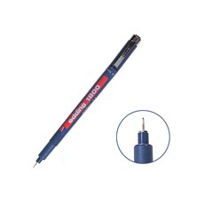 에딩e-1800 0.3mm 프로피펜 제도용펜 0.3mm 전무가용특수잉크 흑색 청색 적색 녹색, S507022-0.3/흑