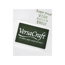 퀼트스타 츠키네코 스탬프 패브릭잉크 VK-163_그린 (대), 1개, 그린