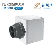 莊頭北 TR-5001 同步加壓排風扇 中繼增壓排煙機 增壓馬達 含基本安裝