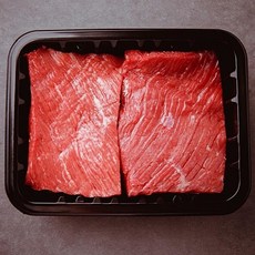 도축장 직송 프리미엄 1등급 암소한우 양지살 300g, 1개