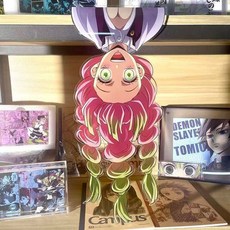 귀멸의 칼날 아크릴피규어 스탠드 무이치로 기유 미츠리 스탠드, 12cm, 1개, 칸로지 미츠리