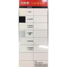 【新盛油漆行】NISSAN 點師傅 汽車點漆筆, 1個, 通用色1.米白