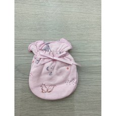Benny 嬰兒緞帶手套/ 寶寶加厚款手套 /棉布手套/0 6M