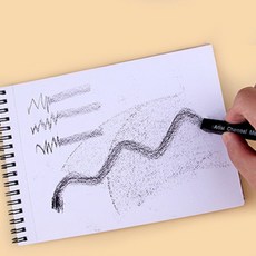 유온랩 ABM블랙드로잉 목탄스틱 6종세트 흑연필
