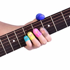 기타 피크 & 기타 보호 손가락 끝 핑거 피크 플라스틱 상자 Guitar Picks & Guitar Protective Fingertip Finger Picks with Plast, 1개