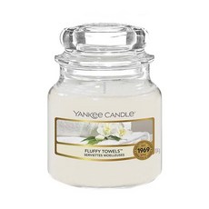 Yankee Candle 香氛蠟燭 蓬鬆毛巾, 1個