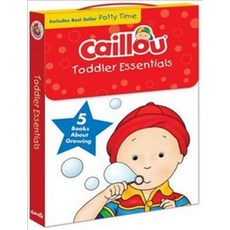Caillou Toddler Essentials:5 Books about Growing, Caillou Bleu