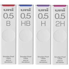 유니 샤프심 나노다이아 (B), 0.5mm, 1개