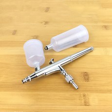 通用小氣泡注氧儀配件噴槍，美容儀器水氧儀高壓霧化，深層清潔活氧美肌, 131銀色-單動-雙壺