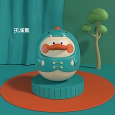 恐龍鴨子不倒翁 嬰兒抬頭練習, 恐龍鴨子不倒翁 藍 袋裝, 1個