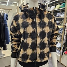 청주파사디 여성 가을 겨울 체크패턴 부드럽고 따뜻한자켓 점퍼 P23FTJ142M