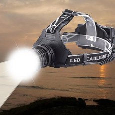 25년형 괴물파워 해루킹 헤드랜턴 XHP70.2 충전식 C타입 KC인증배터리포함, 1개, 블랙