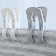 건조 집게 대형 방풍 빨래집게 강력 고정, 그레이 1개, 그레이, 1개