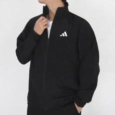 아디다스 스포츠자켓 바람막이 ESS 우븐 스몰 로고 윈드브레이커