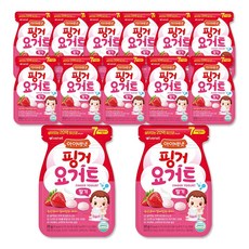 아이배냇 핑거 요거트, 딸기, 20g, 13개