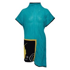 키코코스타디노브 프로미나 패널 반소매 탑