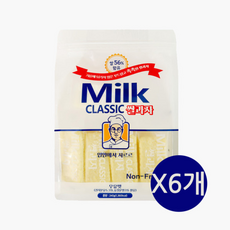 밀크 클래식 쌀과자 우유맛 / 우유쌀과자, 240g, 6개