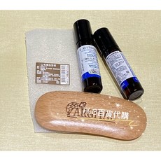 舒緩疲勞頭痛必備 薄荷精油 塑膠滾珠頭, 1個, 元氣滾珠精油棒8ml兩隻+刮痧板