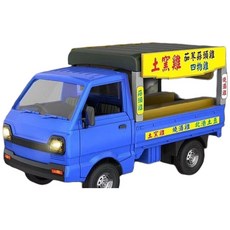 土窯雞2.4G貨卡遙控車 台灣在地小吃叫賣車 甩尾飄移遙控車, 土窯雞,標準版500mah電池